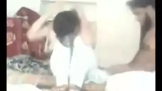 ازواج باكستان منزلي يستمتع بالجنس