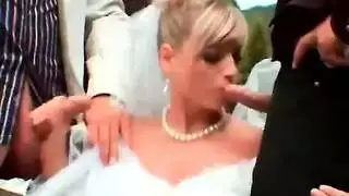 سكس جماعي رهيب مع عروس بفستانها الابيض